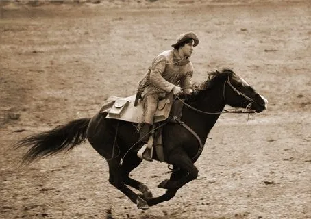 Pony Express rider