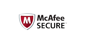 McAfee SECURE logo